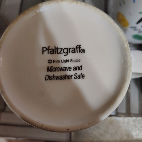 Pfaltzgraff Donut Pattern Mug with Multicolor Accents - Picture 2 of 2